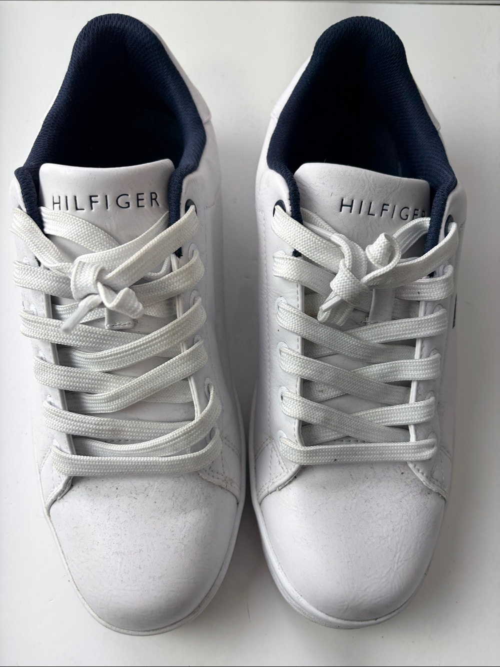 Tommy Men’s White Leather Sneaker
